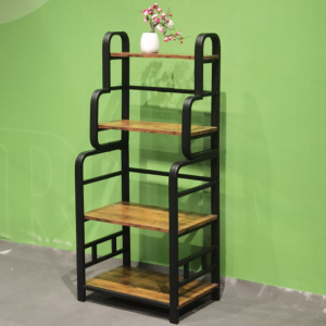 4 Tier Bakers Rack for Kitchen with Storage