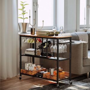 Industrial Kitchen Storage Cart for the home