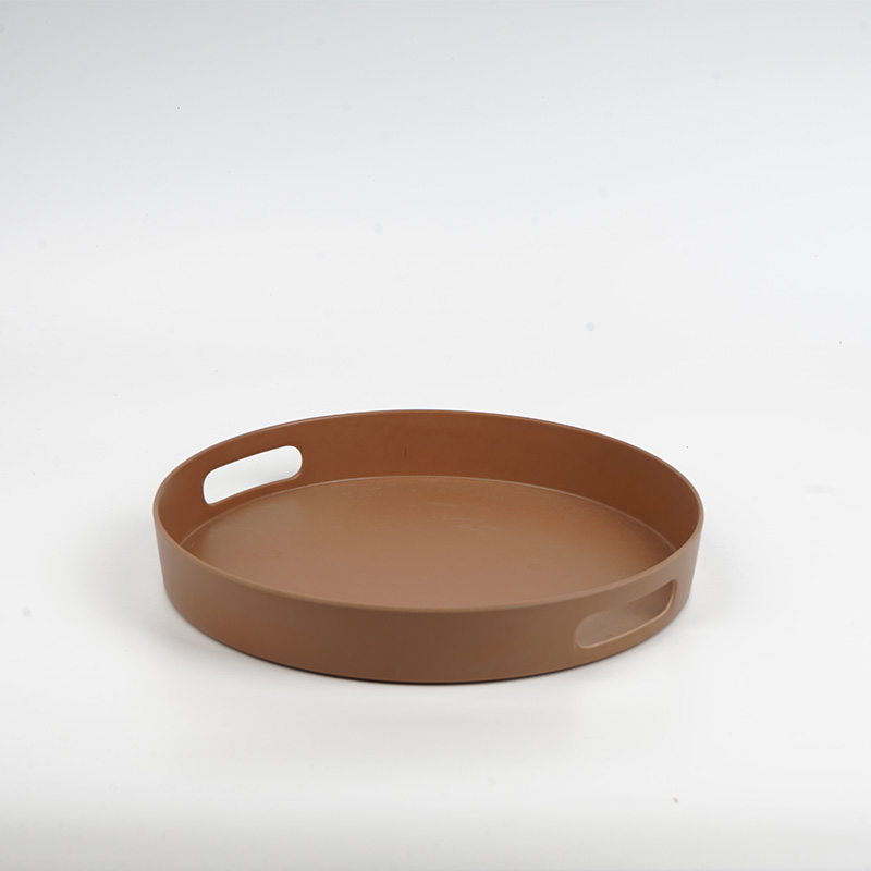 Melamine Food Serving Tray with Handles,Matt-finish - Image 3