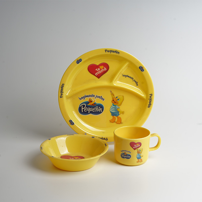 Kids Dinnerware Set,3 Pieces Set,Food Safe