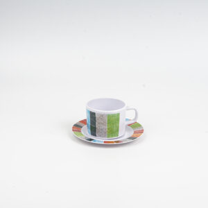 Cup and Saucer Set,Tea Mug Set,Melamine