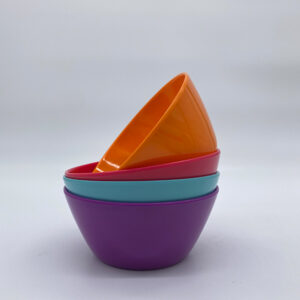 Salad Bowl Set of 4,Melamine Round Bowl,6 inch