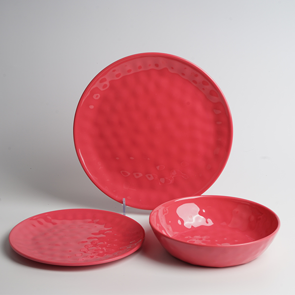 Holiday Bowl,Red Bowl,Melamine Soup Bowl Restaurant - Image 2