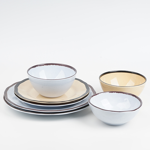 6 Inch Melamine Rice Bowl,Dishwasher Safe,Indoor and Outdoor Use - Image 2