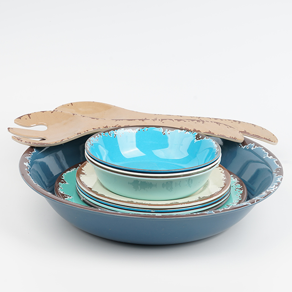 Large Soup Bowl,Melamine Big Salad Bowl,Round - Image 3