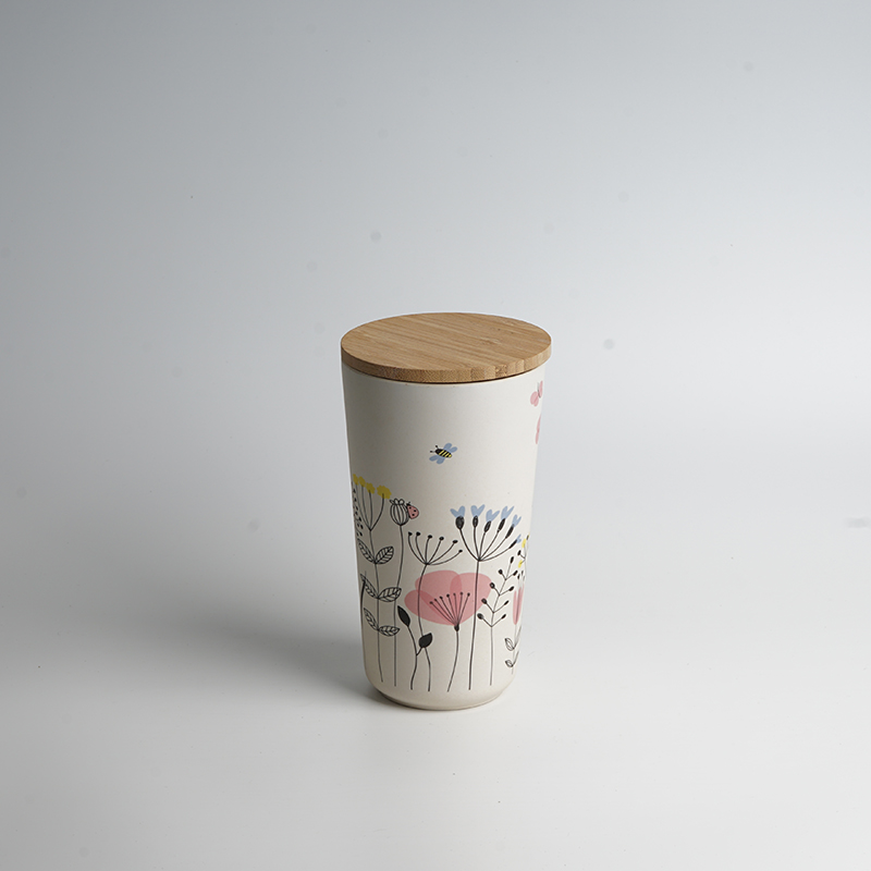 Set of 3 Round Food Storage Containers with Bamboo Lid - Image 3
