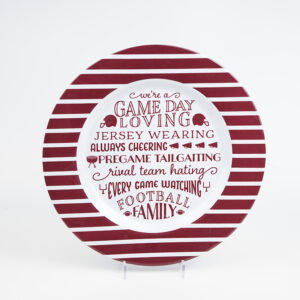 Large Platter Melamine, Food Safe Dinner Platter for Party,13.8 Inch