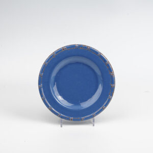 8 Inch Melamine Side Plate with Bamboo Edge