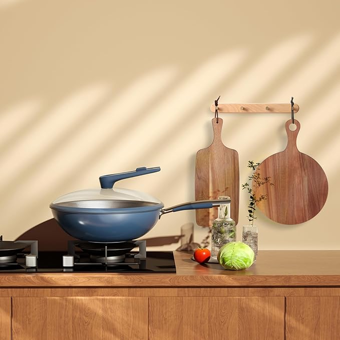 Acacia Wood Cutting Boards for kitchen Round Chopping Boards - Image 5